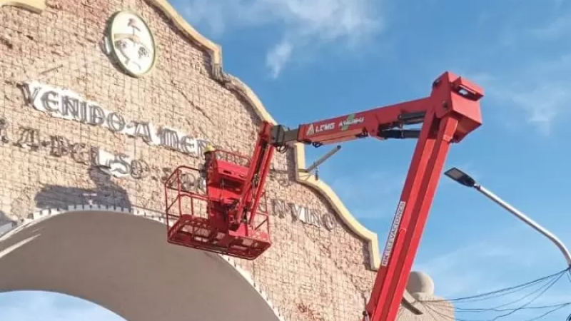 La puerta a Mendoza fue restaurada y tendrá una nueva cara